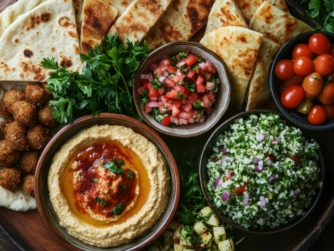 Vegetarische Mezze Platte